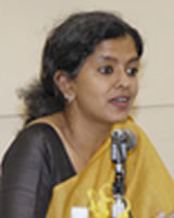 Ms. <b>Nandini Rao</b> The coordinator of Indian women&#39;s NGO Jagori - 2010