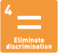 4.Eliminate discrimination